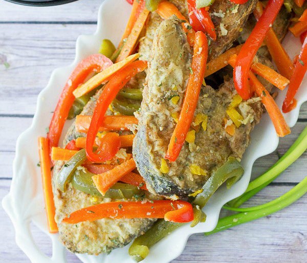 Coconut Steamed King Fish Meal GC Jerk Xpress